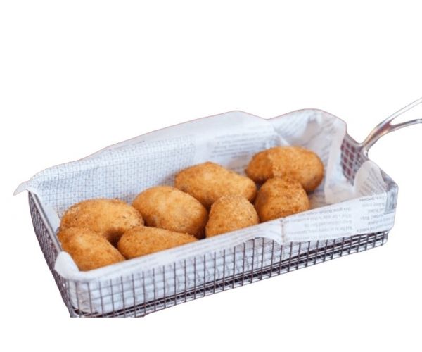Croqueta casera de jamón serrano
